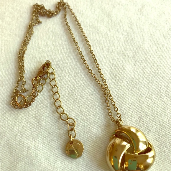Talbots Jewelry - FINAL SALE Talbots Gold tone Knot Necklace